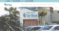 Desktop Screenshot of beachescarwash.com